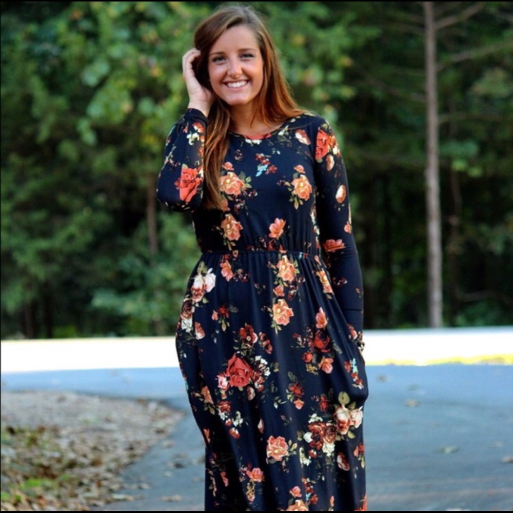 Floral Midi dress